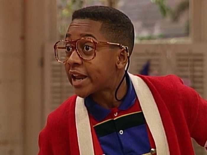 On a special crossover episode, Jaleel White donned his high-waisted jeans and  suspenders to play Steve Urkel.