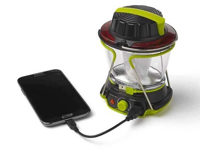 A lantern to light up your campsite