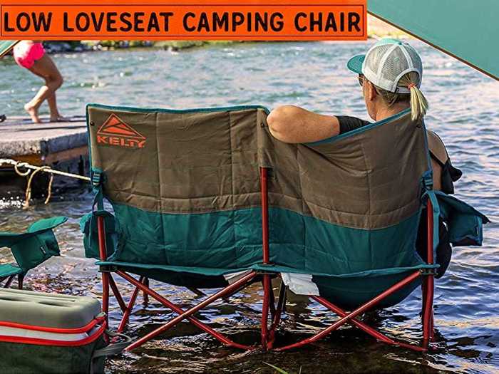 A camp chair for couples