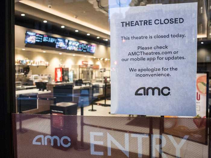 The coronavirus pandemic has caused many movie theaters to close, and it