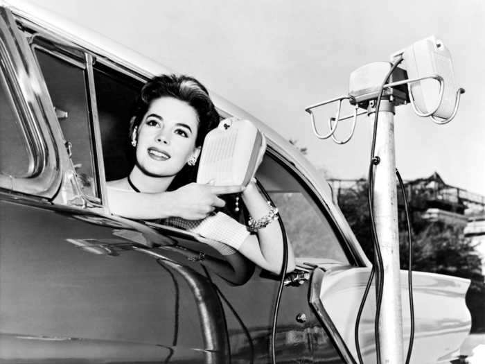 Drive-in movie theaters continued to be popular well into the 1950s and became a hallmark of American culture.