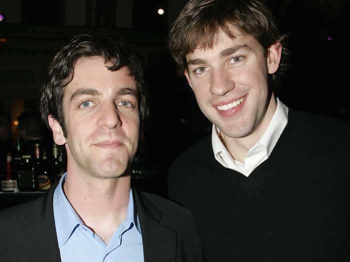 B.J. Novak and John Krasinski