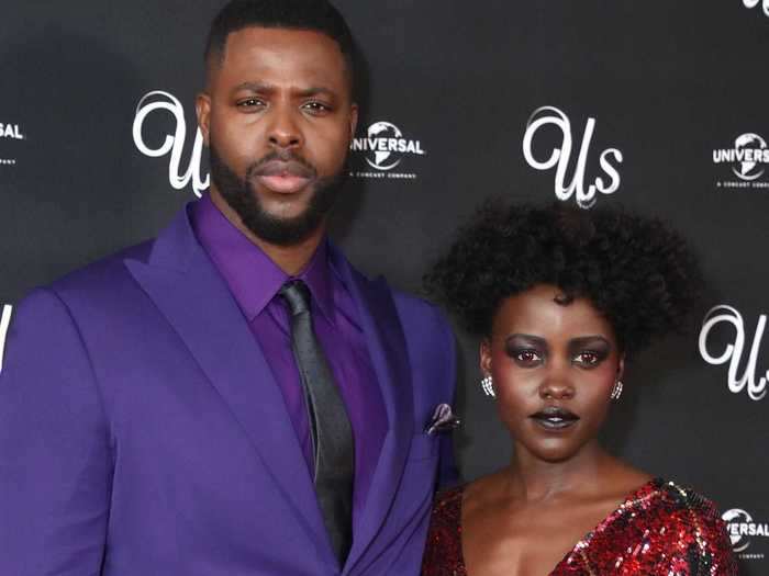 "Black Panther" and "Us" actor Winston Duke met costar Lupita Nyong