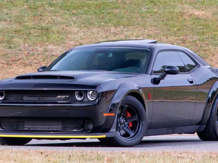 For good measure, the collection also has three Dodge Challenger SRT Demons. One of the wildest production cars ever, the Demon is powered by 6.2-liter, supercharged V8 that cranks out a rated 840 horses.