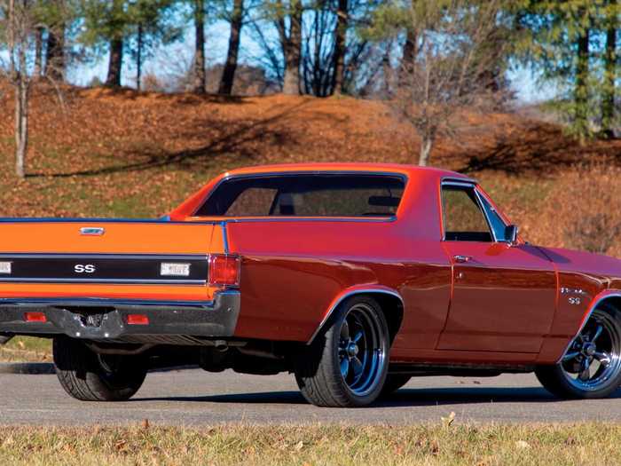 ... and an awesome 1971 El Camino SS — essentially a muscle car with a pickup bed.