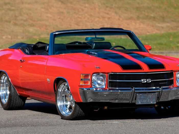 ... a 1971 Chevelle SS convertible ...