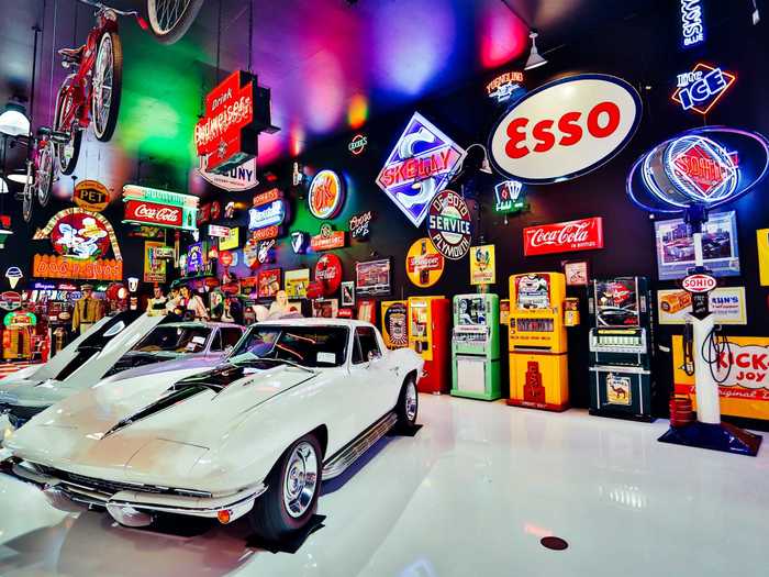 Vannoy became interested in cars at a young age, and over the last 50 years, he amassed a giant assortment of cars, motorcycles, and memorabilia.