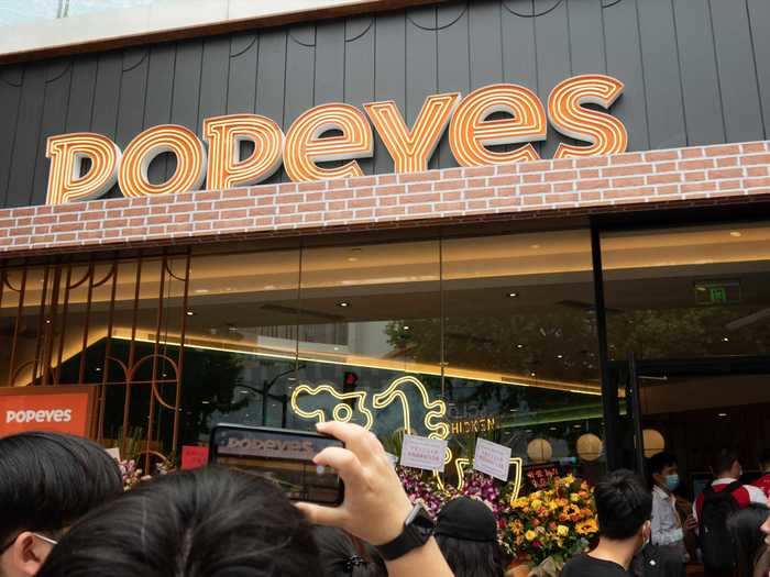 In July 2019, the fried chicken chain announced that it planned to open over 1,500 restaurants in the country.