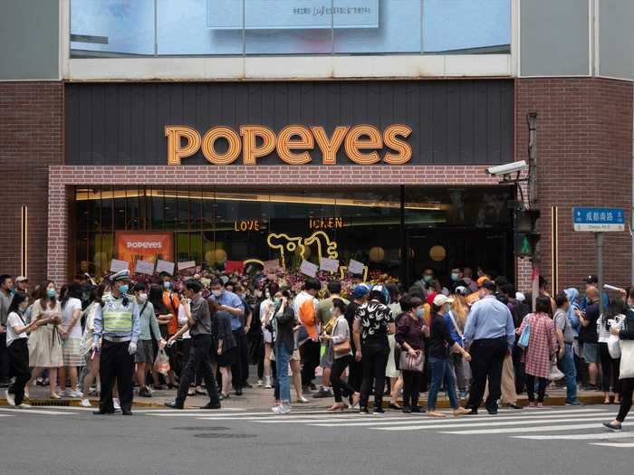 Popeyes is the last of Restaurant Brands International