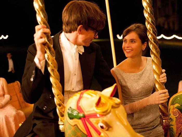 "The Theory of Everything" (2014) is based on the life, and love life, of Stephen Hawking.