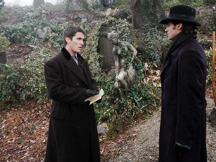 "The Prestige" (2006) is a thriller about rival magicians in 19th-century London.