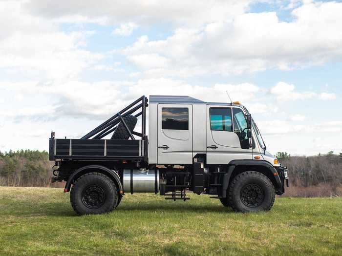 For $369,000, you can pick up a pair of thoroughly optioned, brand-new G-Wagens or one old Unimog. The choice is yours.