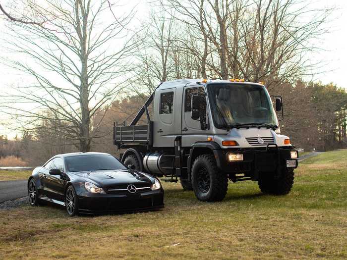 Or, as the seller states, "you can bring an audience with you as you triumph over obstacles and, should you wish, nearly any other car in your way." You know, fair.