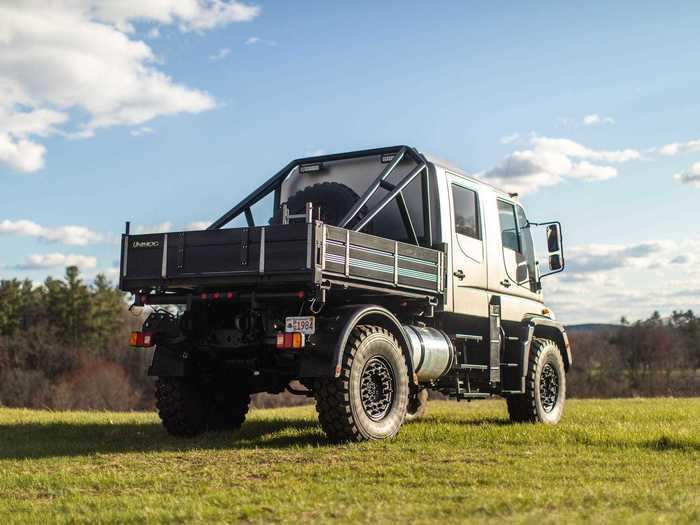 That price tag is definitely no joke, but neither is the Unimog.