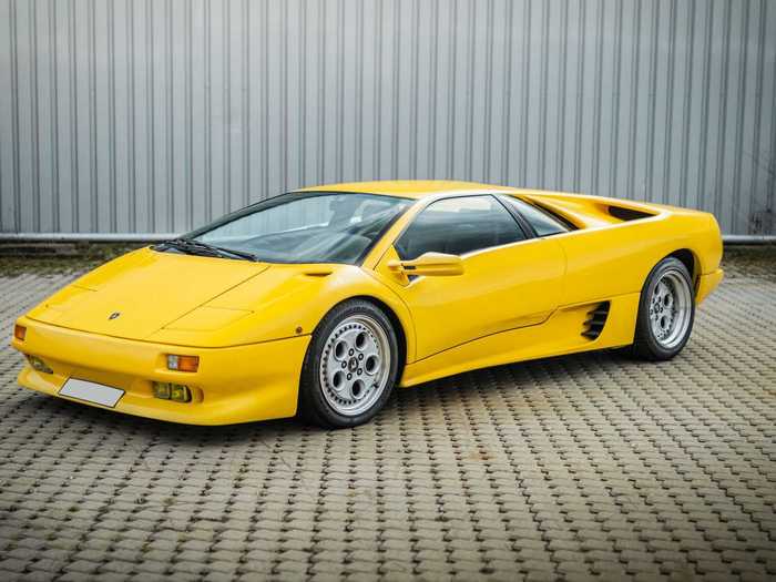 Then there’s this 1991 Lamborghini Diablo.