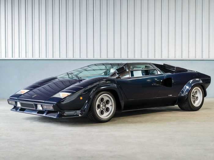 This isn’t the only Lamborghini Countach in the Petitjean Collection.