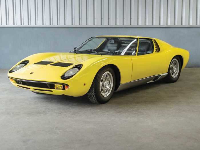 Ah, the 1968 Lamborghini Miura.