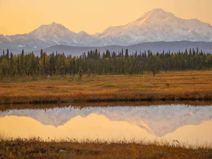 5. Denali Borough, Alaska, had a population of 2,097 and a population density of 0.17 people per square mile in 2019.