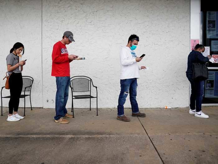 Nearly 39 million people have filed for unemployment over the last nine weeks.