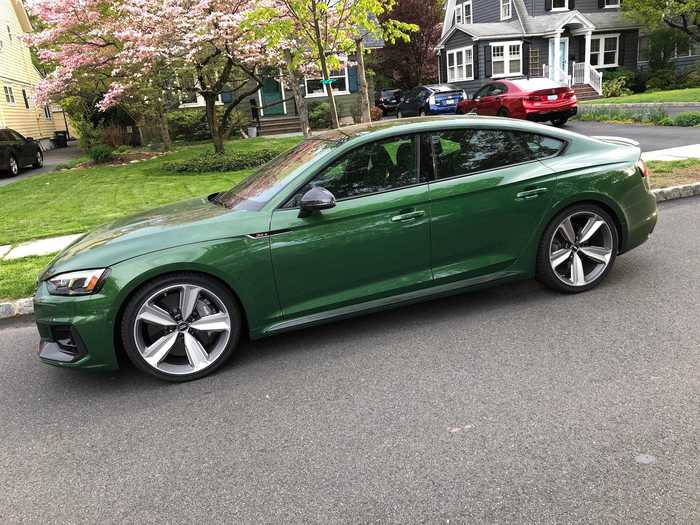 ... Look sharp on the Audi RS5 Sportback.