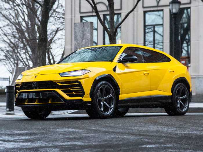 ... On the epic Lamborghini Urus.