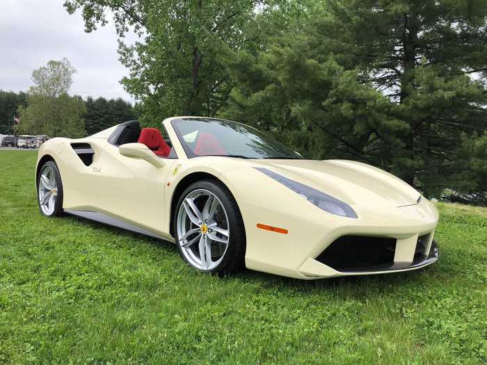 ... The $393,000 Ferrari 488 Spider.