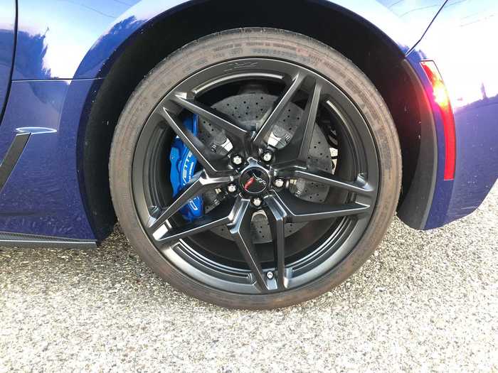 Serious aggression defines these five-spoke, black "star" wheels on ...