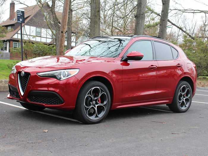 ... on the Alfa Romeo Stelvio, even if it isn