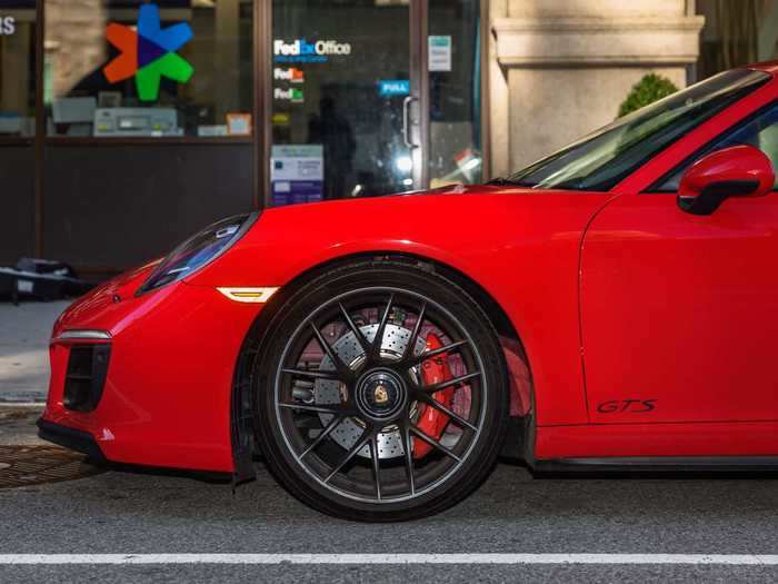 But Porsche offers other cool options, such as these more spindly wheels on the 911 Carrera GTS.