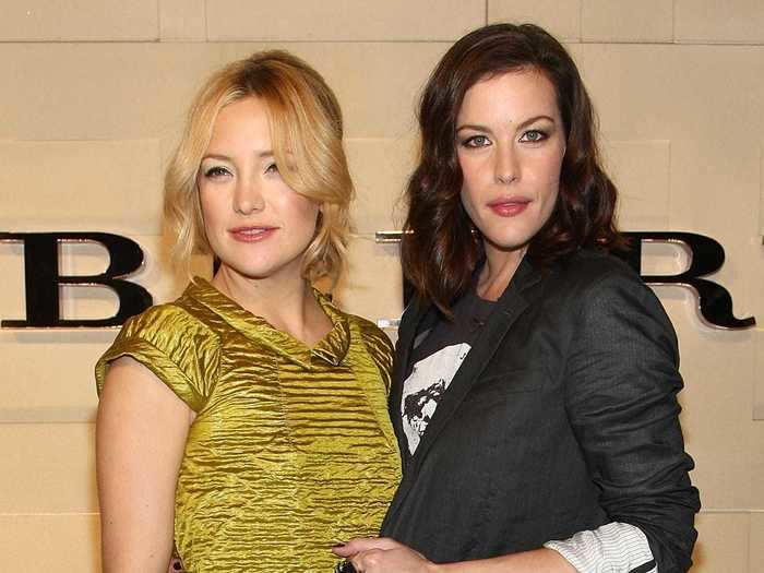 Kate Hudson and Liv Tyler met in high school.