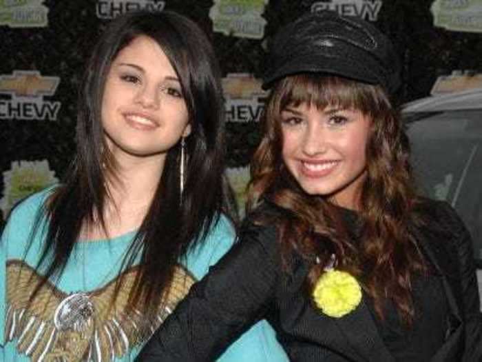 Selena Gomez and Demi Lovato met on "Barney and Friends."