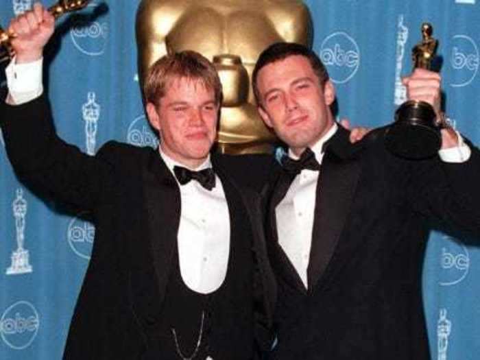 Matt Damon and Ben Affleck grew up together in Boston.