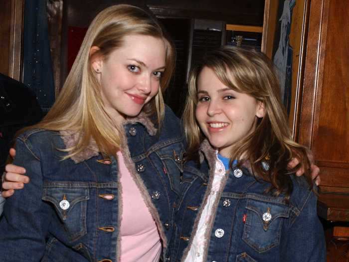 Amanda Seyfried and Mae Whitman were childhood friends.