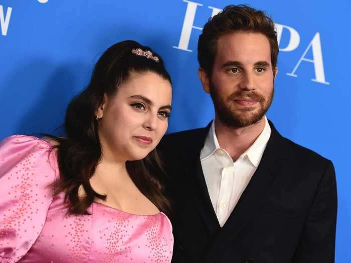 Ben Platt and Beanie Feldstein met at a bat mitzvah when they were preteens.