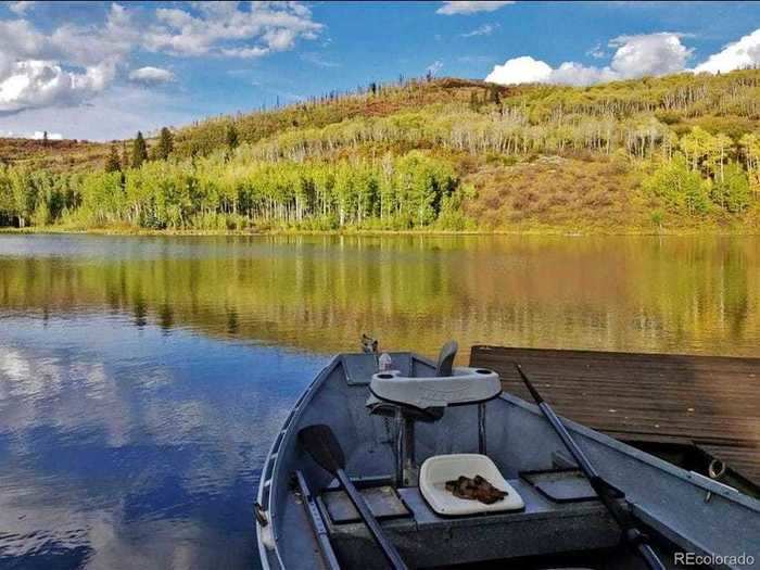 Whether boating on the lakes...