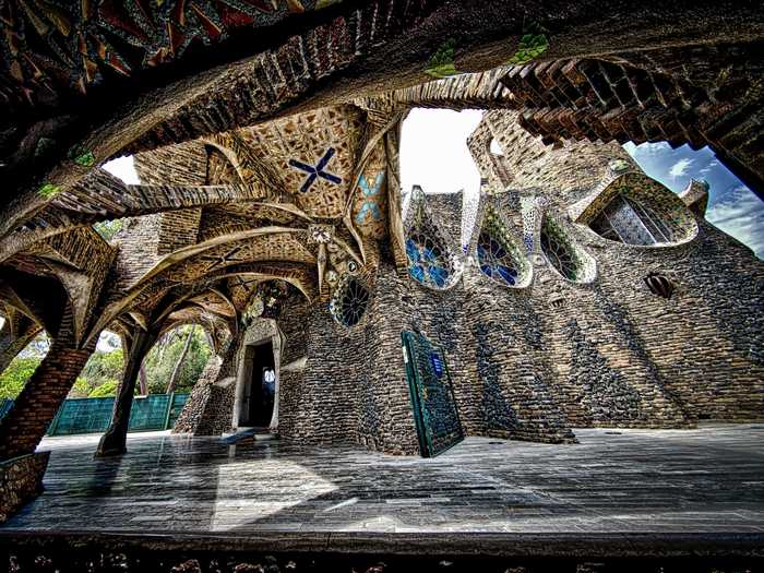 Colónia Güell was declared a UNESCO World Heritage site in 2005. It was constructed between 1890 and 1914.