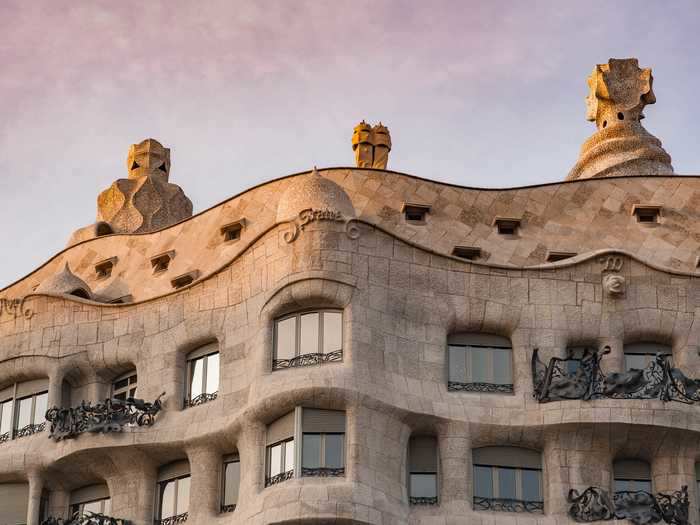 Casa Milà was one of Gaudí