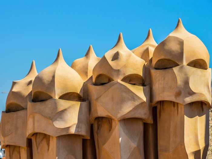 Casa Milà was also declared a UNESCO World Heritage site in 1984. It was constructed between 1906 and 1912.