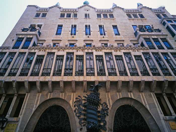 Palau Güell was declared a UNESCO World Heritage site in 1984. It was another one of Gaudí