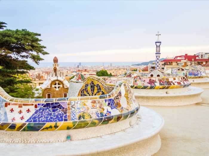 The park was originally commissioned by Count Eusebi Güell, who hired Gaudí to create a miniature city of houses.