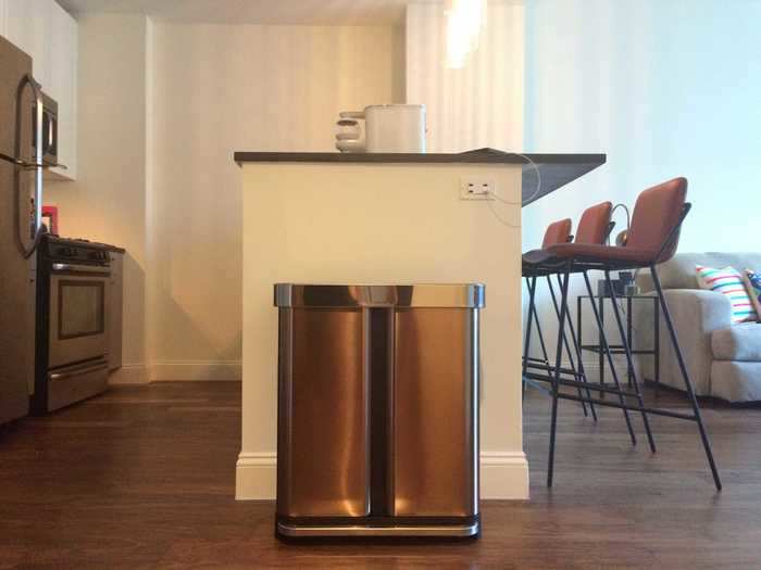 This is by far the best-designed trash can I