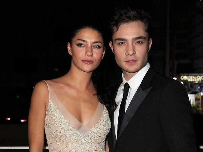 While Jessica Szohr and Ed Westwick