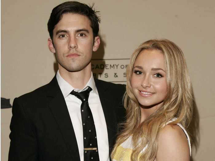 Milo Ventimiglia dated another one of his co-stars, Hayden Panettiere, during their time on "Heroes."