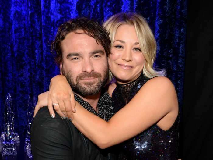 Few knew at the time, but "The Big Bang Theory" stars Johnny Galecki and Kaley Cuoco dated for two years of the show