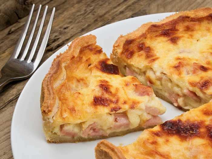 Quiche can be a satisfying brunch option.