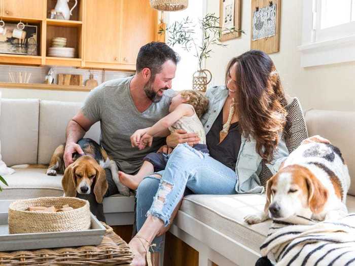 Whitney Leigh Morris and her husband, Adam Winkleman, have been living in a tiny home in California for nine years.