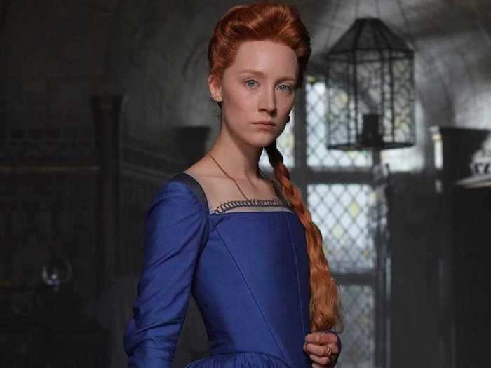 Saoirse Ronan wore a corset for 12 hours a day when filming "Mary Queen of Scots."