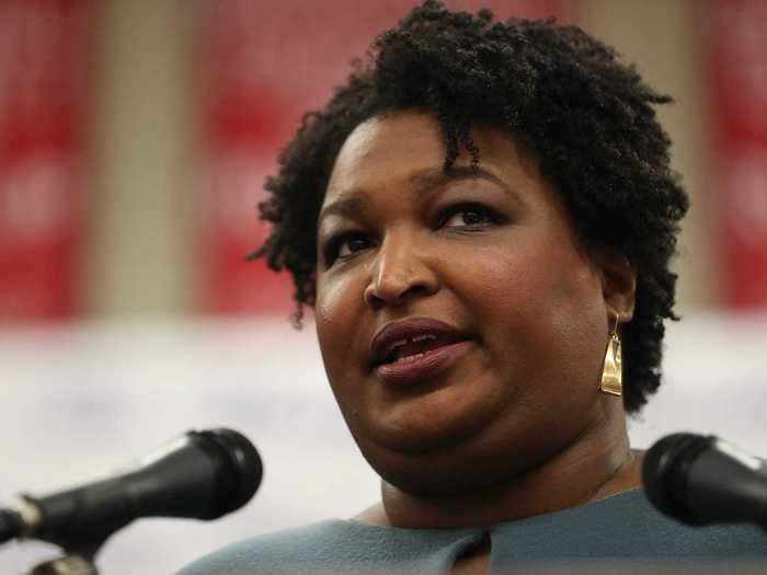 But critics have called the move "offensive" and slammed Abrams for marketing herself. Some Democrats have also been skeptical of her political background, noting that she doesn