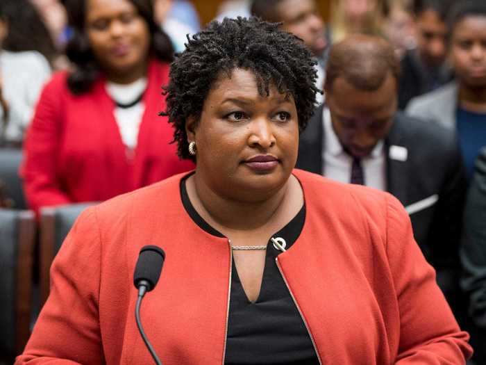 Her political career quickly advanced after that. By 2006, Abrams was elected into the Georgia House of Representatives, and by 2011, she became the minority leader.