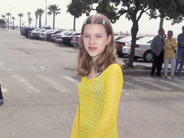 Scarlett Johansson booked her first acting job at 9 years old.